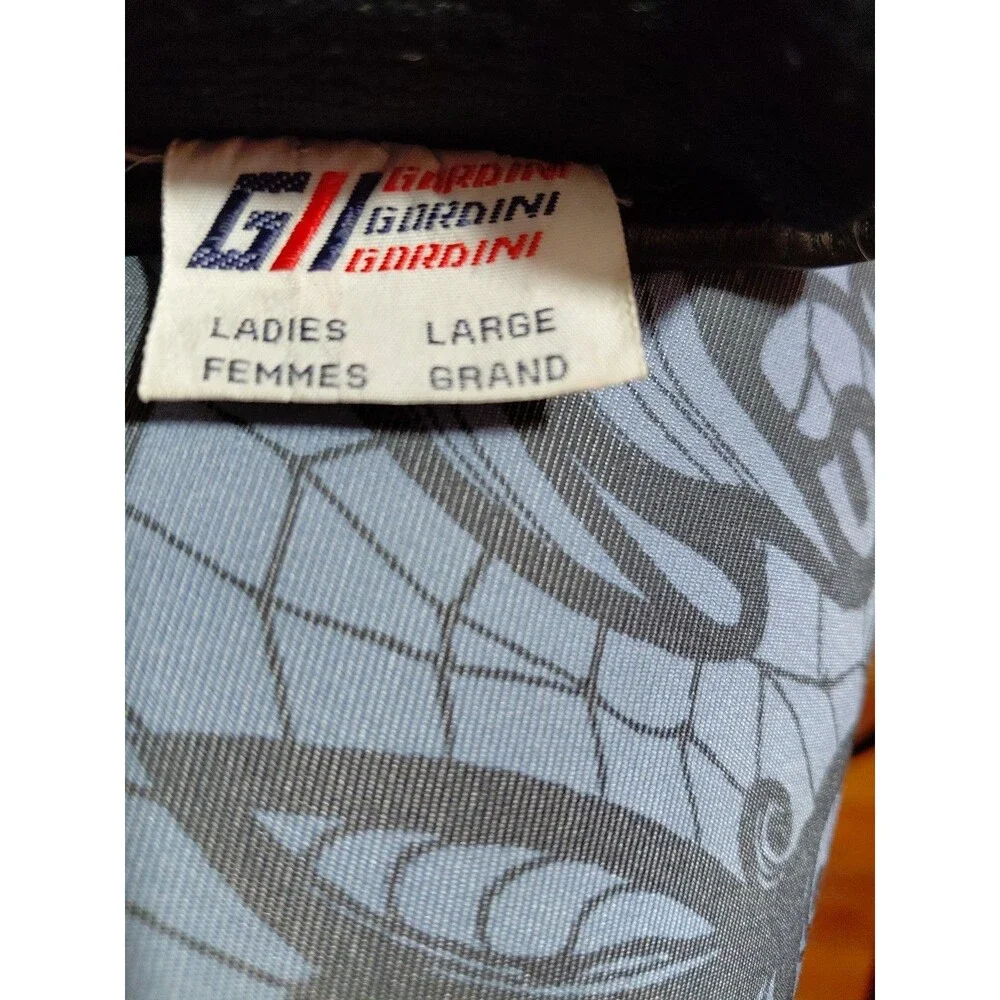 Gordini Black Soft Leather Ski Gloves Insulated Women’s Large - Picture 7 of 8